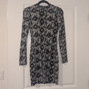 Mini Open Back Dress